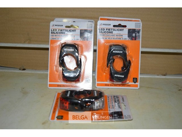 5 led fietslicht - afbeelding 1 van  2