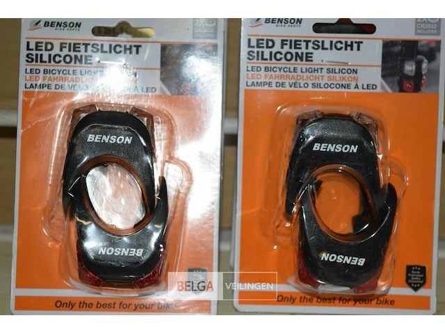 5 led fietslicht - afbeelding 2 van  2