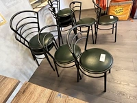 5 metalen horecastoelen - afbeelding 2 van  5