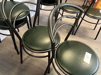 5 metalen horecastoelen - afbeelding 4 van  5