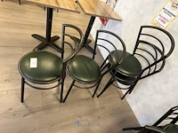 5 metalen horecastoelen - afbeelding 5 van  5