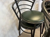 5 metalen horecastoelen - afbeelding 3 van  5