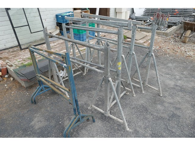 5 metalen schragen - afbeelding 2 van  3