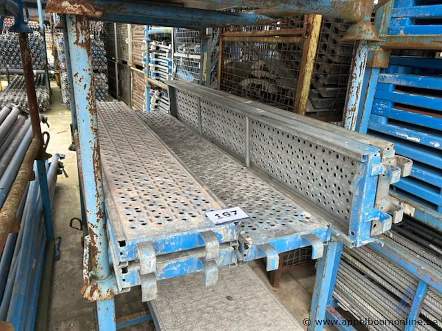 5 metalen steigerplatformen afix - afbeelding 1 van  2