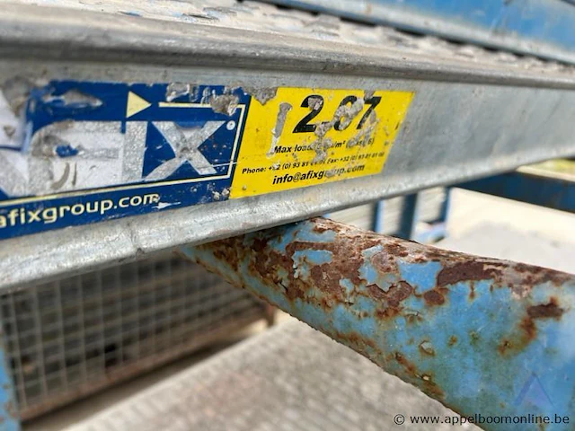 5 metalen steigerplatformen afix - afbeelding 2 van  2