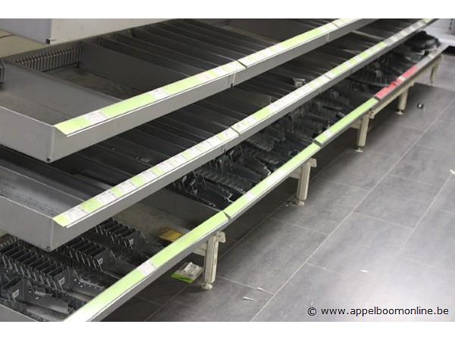 5 meter dubbele gondolastelling met inhoud - afbeelding 3 van  5