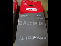 5 oregon chains & guide, 1 husqvarna chain, 18 ronde vijltjes - afbeelding 2 van  14