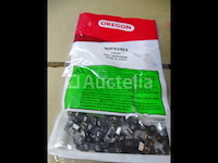 5 oregon chains & guide, 1 husqvarna chain, 18 ronde vijltjes - afbeelding 4 van  14