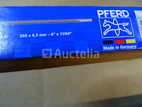 5 oregon chains & guide, 1 husqvarna chain, 18 ronde vijltjes - afbeelding 10 van  14