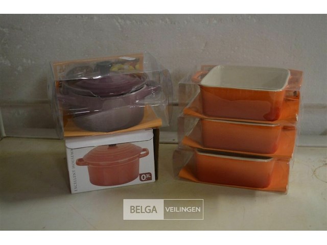 5 ovenkommetjes div maten - afbeelding 1 van  3