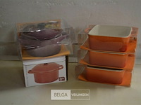 5 ovenkommetjes div maten - afbeelding 1 van  3