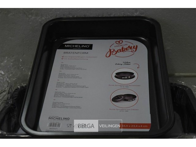 5 ovenschotels 33,4x23,4x4 cm - afbeelding 2 van  2