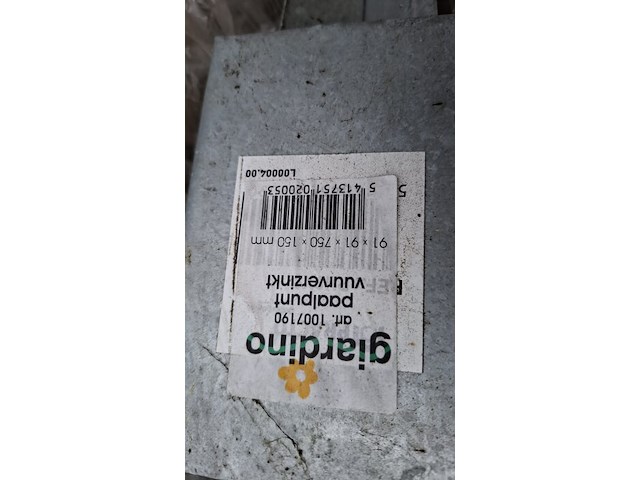 5 paalpunt verzinkt giardino 91x91mm - afbeelding 3 van  7