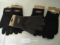 5 paar handschoenen mannen - afbeelding 1 van  3