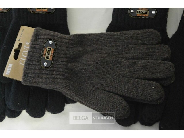 5 paar handschoenen mannen - afbeelding 2 van  3