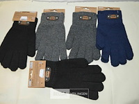 5 paar handschoenen voor mannen div. kleuren