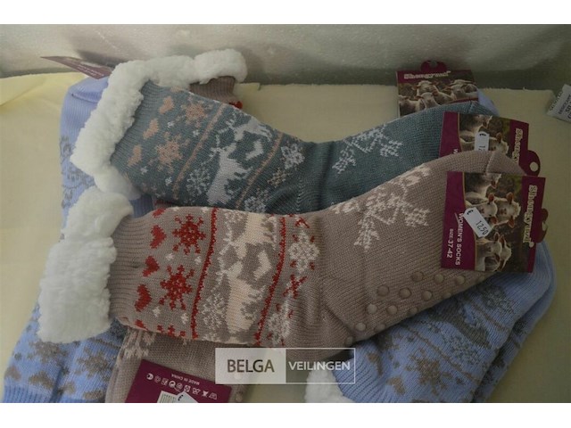 5 paar huissokken mt 37/42 - afbeelding 2 van  3