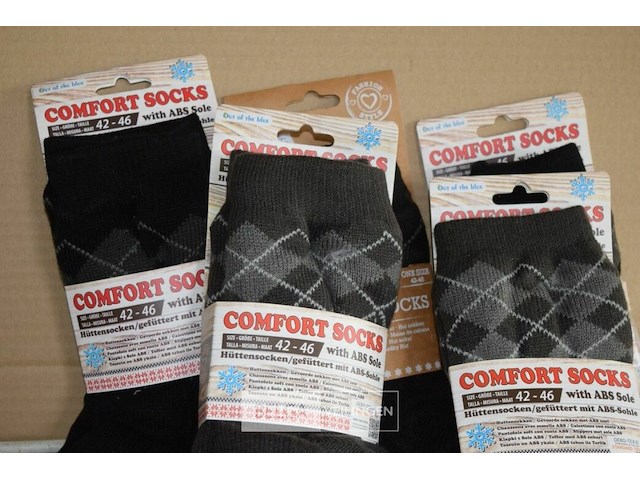 5 paar huissokken mt 42-46 - afbeelding 2 van  2