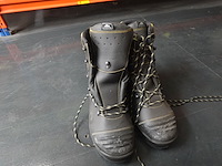 5 paar veiligheidsschoenen kettingzaag skip protection - afbeelding 3 van  4