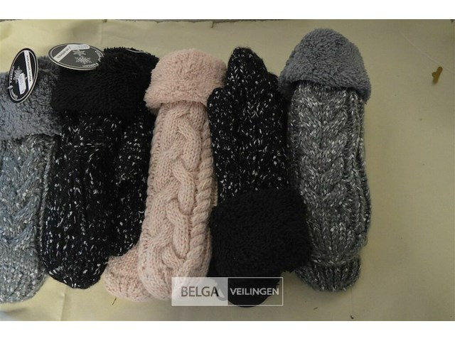 5 paar wanten vrouwen - afbeelding 3 van  4