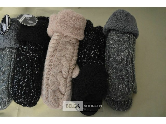 5 paar wanten vrouwen - afbeelding 3 van  4