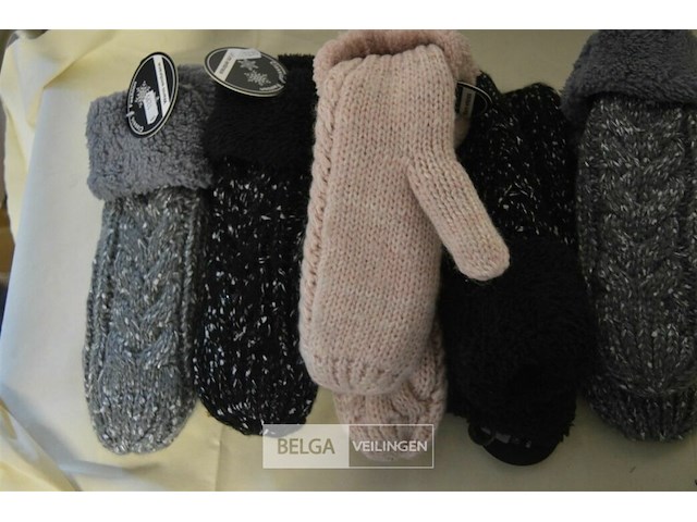 5 paar wanten vrouwen - afbeelding 2 van  3