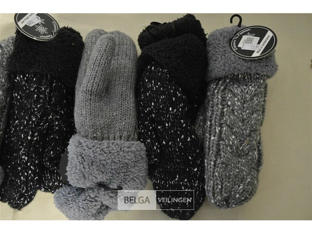 5 paar wanten vrouwen - afbeelding 3 van  3