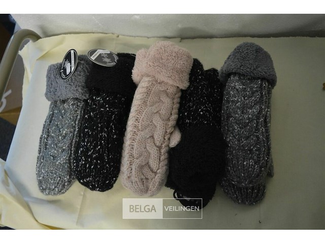 5 paar wanten vrouwen - afbeelding 1 van  4