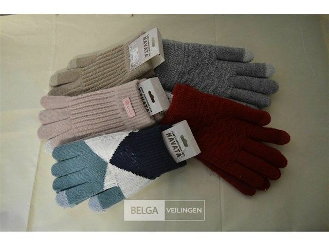 5 paar winterhandschoenen - afbeelding 1 van  3