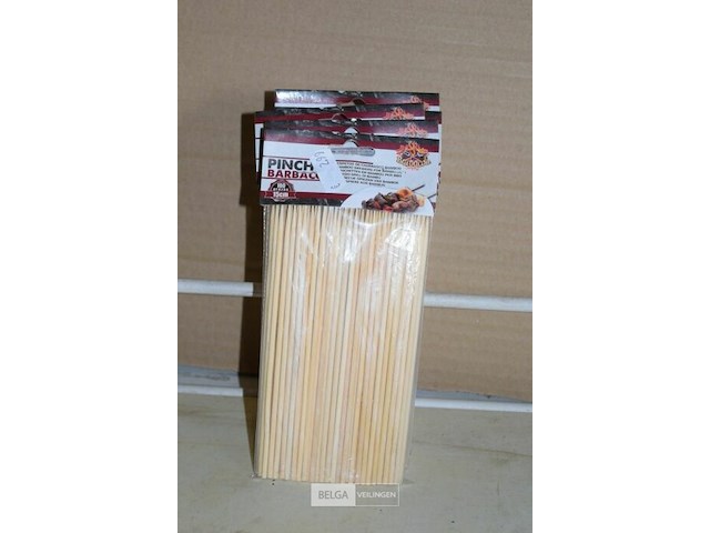 5 pakjes bbq stokjes - afbeelding 1 van  2