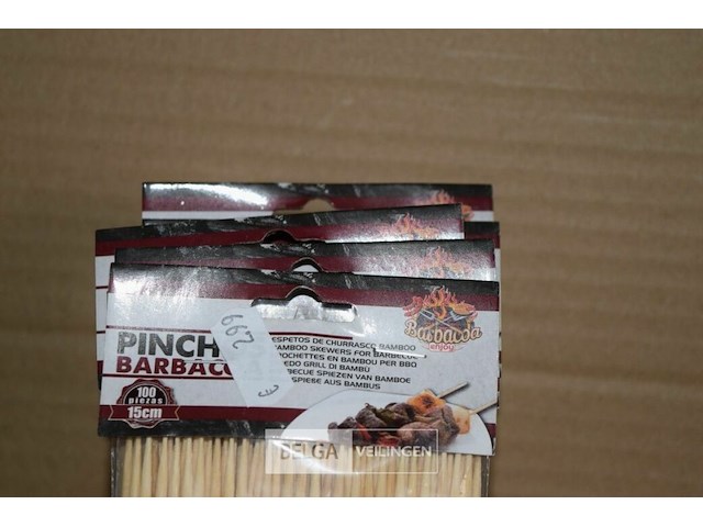 5 pakjes bbq stokjes - afbeelding 2 van  2