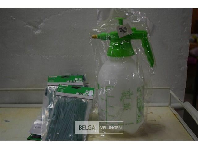 5 pakjes kabelbinders en 1 plantensnoeiers - afbeelding 2 van  2