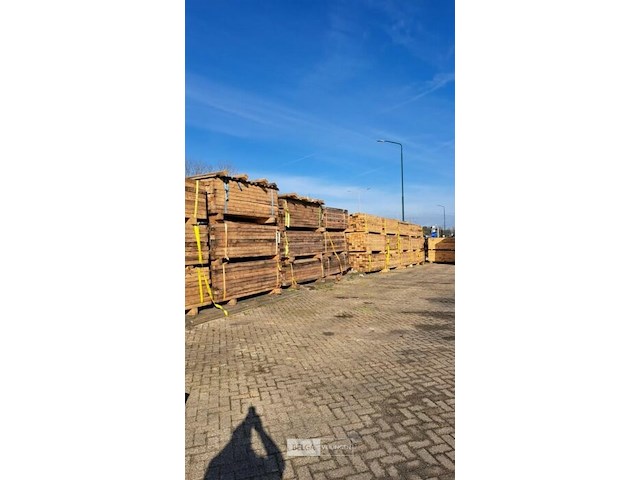 5 pakken houten balken (grenenhout) - afm 13,5x8,5x245 cm - afbeelding 6 van  6