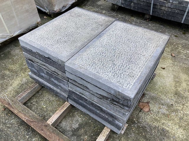 5 paletten belgische blauwe steen - afbeelding 5 van  11