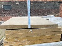 5 paletten bourgondische witsteen massangis roche jaune = 119m² - afbeelding 5 van  5