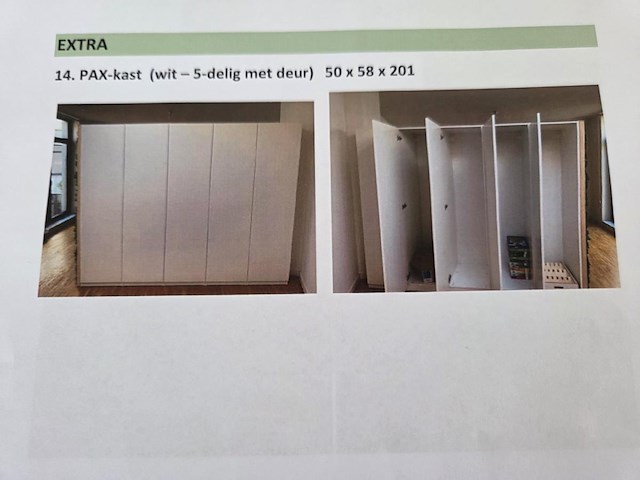 5 pax kasten + dressoir - afbeelding 1 van  8