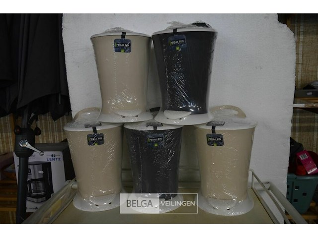 5 pedaalvuilnisbakjes 6l - afbeelding 1 van  2