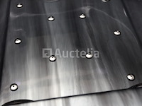 5 persoons outdoor spa 208x208 cm incl. 2 ligbedden - cloudy black bad / antraciete zijkant - afbeelding 4 van  23