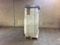 5 persoons outdoor spa 208x208 cm incl. 2 ligbedden - cloudy black bad / antraciete zijkant - afbeelding 3 van  23