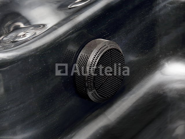 5 persoons outdoor spa 208x208 cm incl. 2 ligbedden - cloudy black bad / antraciete zijkant - afbeelding 10 van  23