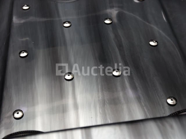 5 persoons outdoor spa 208x208 cm incl. 2 ligbedden - cloudy black bad / antraciete zijkant - afbeelding 3 van  23