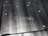 5 persoons outdoor spa 208x208 cm incl. 2 ligbedden - cloudy black bad / antraciete zijkant - afbeelding 3 van  23