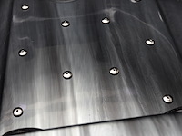 5 persoons outdoor spa 208x208 cm incl. 2 ligbedden - cloudy black bad / antraciete zijkant - afbeelding 15 van  23