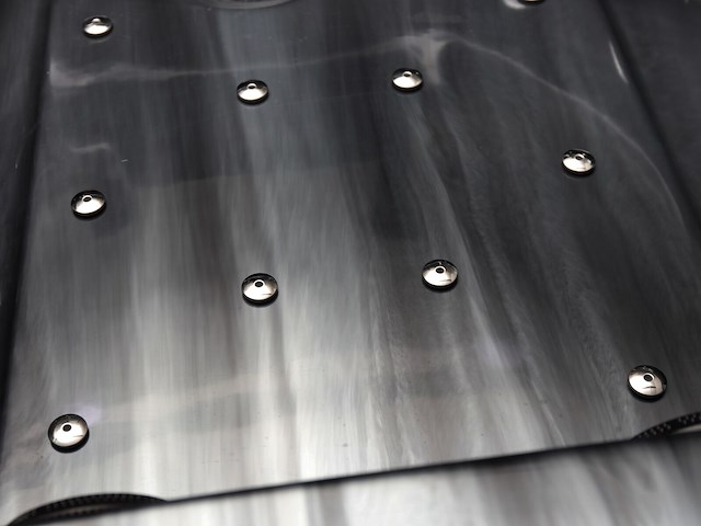 5 persoons outdoor spa 208x208 cm incl. 2 ligbedden - cloudy black bad / antraciete zijkant - afbeelding 16 van  23