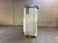 5 persoons outdoor spa 208x208 cm incl. 2 ligbedden - cloudy black bad / antraciete zijkant - afbeelding 21 van  23