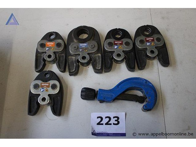 5 perstangen uponor en buisensnijder - afbeelding 1 van  4