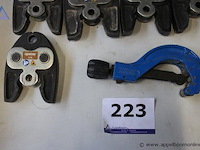 5 perstangen uponor en buisensnijder - afbeelding 4 van  4