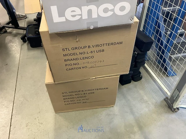 5 platenspelers lenco - afbeelding 4 van  4