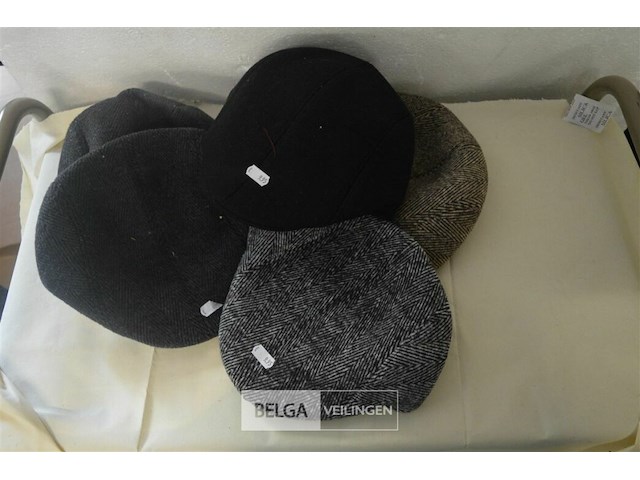 5 platte petten voor mannen - afbeelding 1 van  3