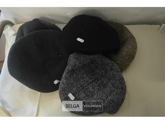 5 platte petten voor mannen - afbeelding 1 van  2
